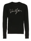 DOLCE & GABBANA LOGO EMBROIDERY JUMPER