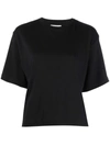 Vince Short-sleeve Cotton T-shirt In Black