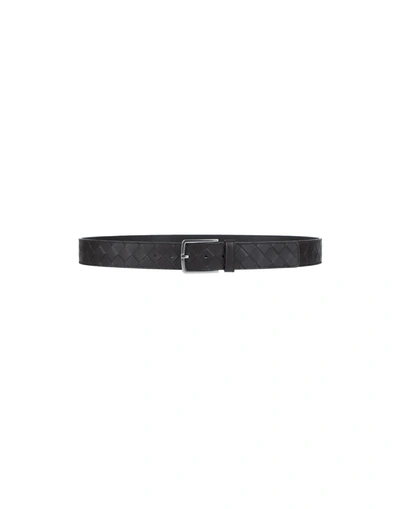 Bottega Veneta Belts In Dark Brown