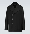 GIVENCHY FELTED WOOL PEACOAT,P00553208