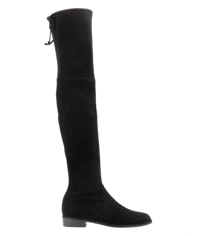 Stuart Weitzman Lowland Over The Knee Boots In Black