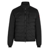 CANADA GOOSE LODGE BLACK PADDED RIPSTOP SHELL JACKET,4078725
