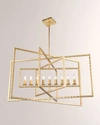 CRYSTORAMA CAPRI 9-LIGHT CHANDELIER,PROD243740503