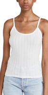 LESET POINTELLE CLASSIC TANK TOP WHITE,LIANA30161