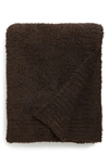 Barefoot Dreamsr Barefoot Dreams(r) Cozychic(tm) Throw Blanket In Espresso