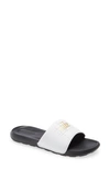 Nike Victori One Sport Slide In White/ Metallic Gold/ Orange