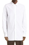 Jil Sander Men Classic Shirt With Tie In White