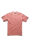 Radmor Colby Pima Cotton Blend Polo In Dusty Rose
