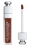 Dior Addict Lip Maximizer Plumping Gloss 020 Mahogany 0.2 oz/ 6 ml In 020 Brown