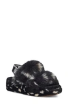 Ugg (r) Oh Yeah Slingback Slipper In Black Spots