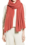 Nordstrom Recycled Cashmere Scarf In Pink Cedar