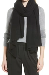Nordstrom Recycled Cashmere Scarf In Black Rock