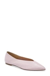 Aeyde Pointed Ballerina Shoes In Petal Pink