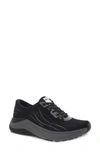 Dansko Pace Sneaker In Black/ Grey