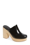 Rachel Comey Dakota Patent Leather 110mm Clogs In Black