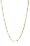Shymi Classic Round Choker Necklace In Gold/ Pink