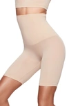 Skims Core Control Mid Thigh Shorts In Clay