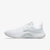 Nike Renew In-season Tr 11 Women's Training Shoes In White,pure Platinum,metallic Platinum