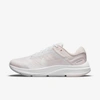 Nike Air Zoom Structure 24 Women's Road Running Shoes In White/light Soft Pink/grey Fog/barely Green