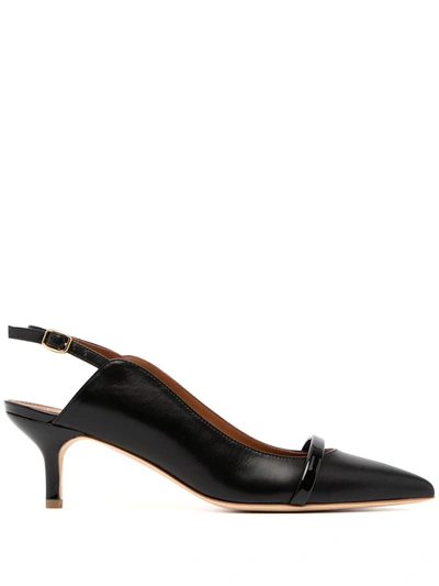 Malone Souliers Marion 45mm Slingback Pumps In Pine