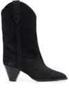 ISABEL MARANT DUERTO 40 WESTERN SUEDE BOOTS