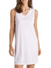 Hanro Pure Essence Sleeveless Nightgown In Rosewater