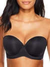 Le Mystere Clean Lines Strapless Underwire Bra In Black