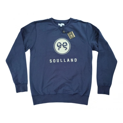 Pre-owned Soulland Sweatshirt In Navy