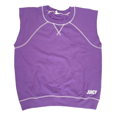 Pre-owned Juicy Couture Vest In Purple