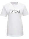 Patou Logo Print T Shirt In White