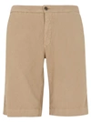 INCOTEX RIBBED WAIST PLAIN SHORTS,10S20590822 .406