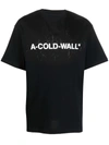 A-cold-wall* Core Logo Short-sleeve T-shirt In Black