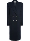 ALEXANDER MCQUEEN KNITTED DOUBLE-BREASTED COAT