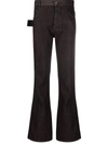 BOTTEGA VENETA BOOTCUT HIGH-WAISTED JEANS