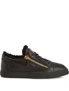Giuseppe Zanotti Nicki Low-top Sneakers In 黑色