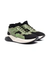 Stella Mccartney 3d Logo Panelled Sock Sneakers In 黑色