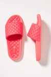 Apl Athletic Propulsion Labs Lusso Quilted Slide Sandal In Pink