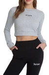 JUICY COUTURE L/S CROPPED MOCK NECK TEE
