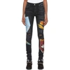 AMIRI BLACK PLAYBOY EDITION MAGAZINE JEANS