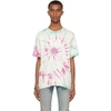 AMIRI PURPLE & GREEN TIE-DYE CORE LOGO T-SHIRT