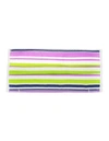 Fedeli Lilac Mask With Multicolored Stripes In Violetto Ric. Bianco