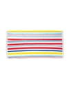 Fedeli Multicolored Striped Face Mask In Rosso/bianco/blu