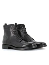 ALEXANDER HOTTO LACE-UP BOOT 60017,60017 BLACK