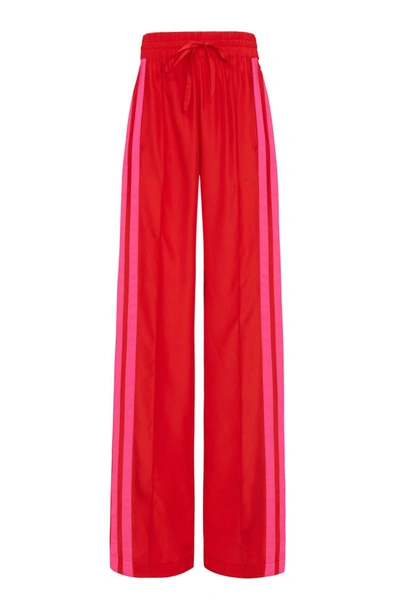Serena Bute The Classic Wide Leg Jogger - Bright Red