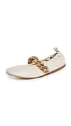 Stella Mccartney Falabella Chain Ballerina Flats