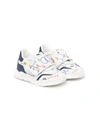 DOLCE & GABBANA SKETCH-PRINT TOUCH-STRAP TRAINERS