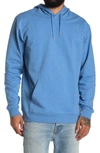 Nn07 Barrow Heathered Pullover Hoodie In Bright Blue