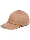 ERMENEGILDO ZEGNA SLIP-ON CASHMERE CAP