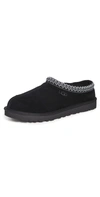 Ugg Tasman Contrast-stitch Slippers In Black