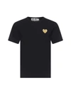 COMME DES GARÇONS PLAY COMME DES GARÇONS PLAY HEART PATCH T